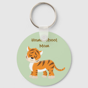 Tiger Homeschool mama Sleutelhanger