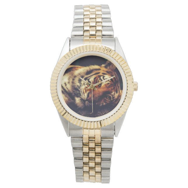 Tiger 🐯 horloge, te koop! horloge (Voorkant)