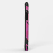 Tiger Hot Pink en zwarte afdrukken Case-Mate iPhone Case (Achterkant/rechts)