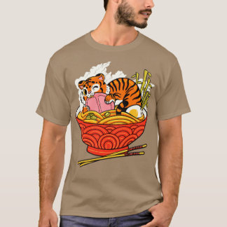 Tiger houdt van Ramen T-shirt