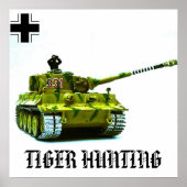 TIGER HUNDING POSTER (Voorkant)