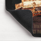 Tiger I Duitse zware tank WWII met Duitse vlag Muismat (Hoek)