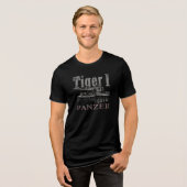 Tiger I Panzer Tri-Blend Shirt (Voorkant volledig)