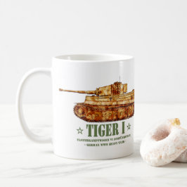 Tiger I Tweede Wereldoorlog Duitse zware tank Panz Koffiemok