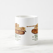 Tiger I Tweede Wereldoorlog Duitse zware tank Panz Koffiemok (Center)