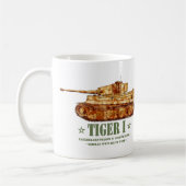 Tiger I Tweede Wereldoorlog Duitse zware tank Panz Koffiemok (Links)