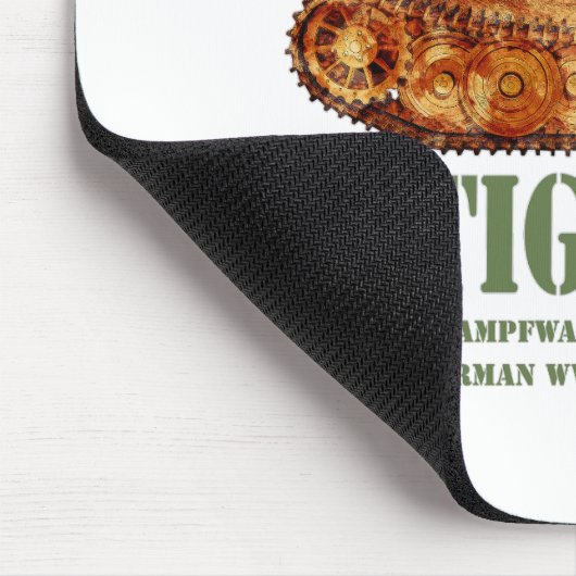 Tiger I Tweede Wereldoorlog Duitse zware tank Panz Muismat (Hoek)