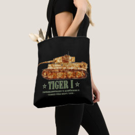 Tiger I Tweede Wereldoorlog Duitse zware tank Panz Tote Bag