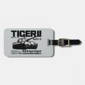 Tiger II-Bagagelabel Bagagelabel (Voorkant horizontaal)