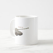 Tiger II Duitse WW2-slagtank Koffiemok (Voorkant links)