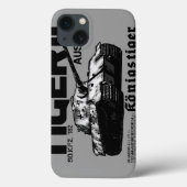 Tiger II iPhone / iPad hoesje (Achterkant)