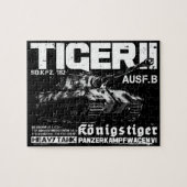 Tiger II Puzzle Legpuzzel (Horizontaal)