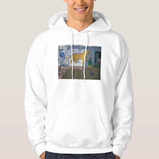 Tiger India Hoodie (Voorkant)