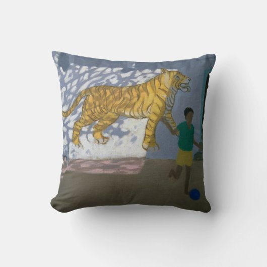 Tiger India Kussen (Voorkant)