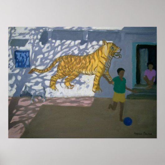 Tiger India Poster (Voorkant)