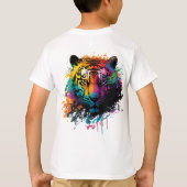 Tiger Ink Graffiti Splash T-shirt (Achterkant)