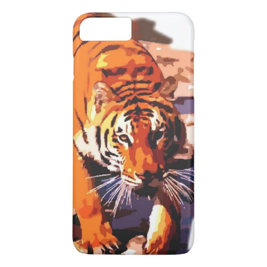 Tiger iPhone 7 Plus Hoesje (Achterkant)