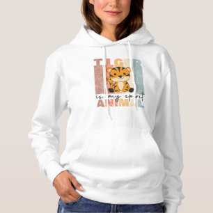 Tiger is mijn gedistilleerde diertje - Vintage met Hoodie