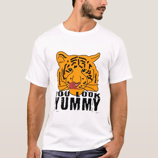 Tiger - Je ziet er Yummy uit T-shirt (Voorkant)
