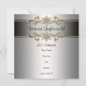 Tiger Jewel 21e verjaardag Uitnodiging Tiger 21 (Achterkant)