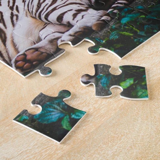 Tiger Jigzaag Puzzle Legpuzzel (Zijkant)