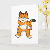 Tiger Kaart (Gele Bloem)