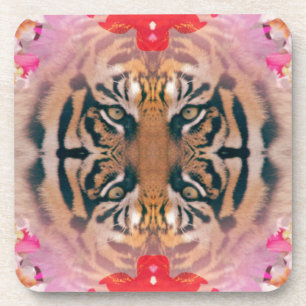 Tiger Kaliedi Digital Art Onderzetter