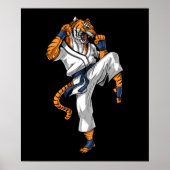 Tiger Karate Poster (Voorkant)