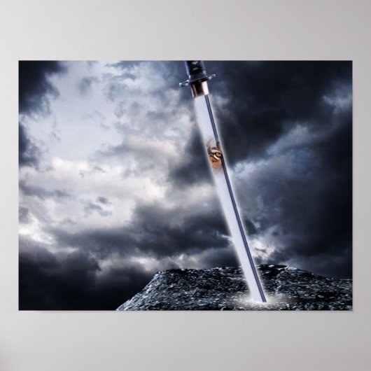 Tiger Katana Poster (Voorkant)