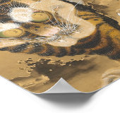 Tiger Katayama Yokoku Japanese Art Poster (Hoek)