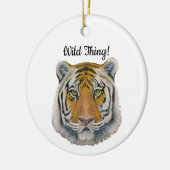 Tiger Keramisch Ornament (Links)