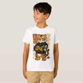 【Tiger Kids T-Shirt】 T-shirt (Voorkant volledig)