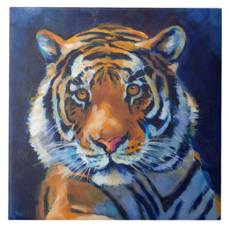 Tiger King Ceramic Tile Tegeltje