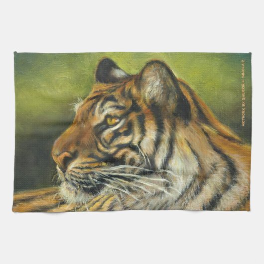 Tiger Kitchen Towel 16 x 24 inch Theedoek (Horizontaal)