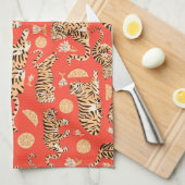 Tiger Kitchen Towel Theedoek (Quarter Fold)