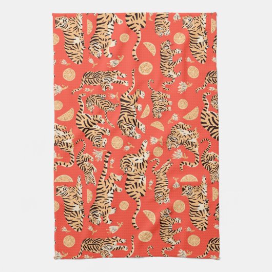 Tiger Kitchen Towel Theedoek (Verticaal)
