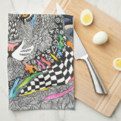 Tiger Kitchen Towel Theedoek (Quarter Fold)