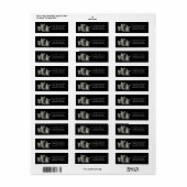 Tiger Kittens Return Address Stickers Labels (Full Sheet)