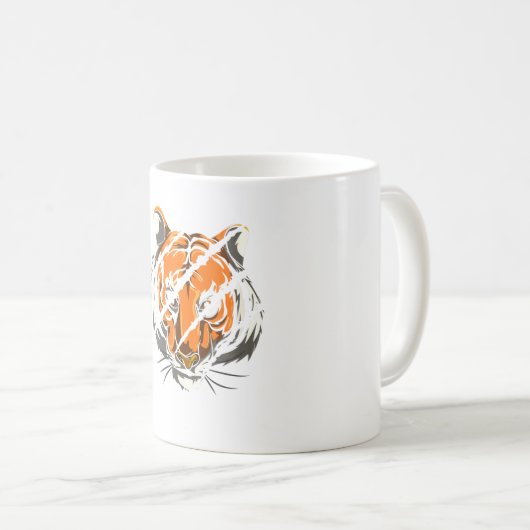 Tiger Koffiemok (Voorkant rechts)