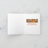 Tiger krijgt een goede Kaart (Binnen)