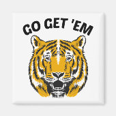 TIGER KRIJGT ZE AAN MAGNEET (Voorkant)