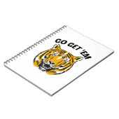 TIGER KRIJGT ZE AAN NOTITIEBOEK (Linkerzijde)