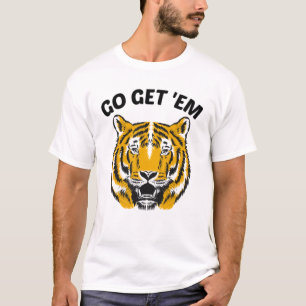 TIGER KRIJGT ZE AAN T-SHIRT