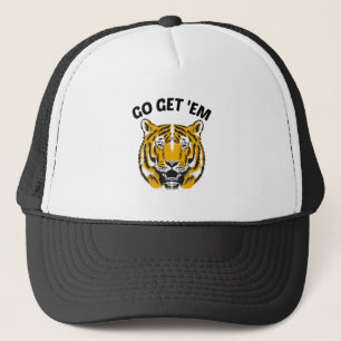 TIGER KRIJGT ZE AAN TRUCKER PET