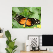 Tiger Langwerpvlinderdruk Poster (Thuiskantoor)