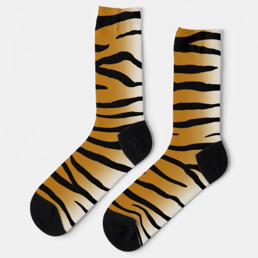 Tiger Legs Funny Animal Print Sokken (Links)
