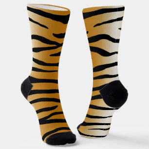 Tiger Legs Funny Animal Print Sokken