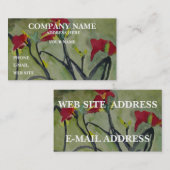 TIGER LILES - Visitekaartjes (Voorkant / Achterkant)