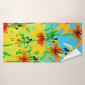 Tiger Lilies Badhanddoek (Badhanddoek)