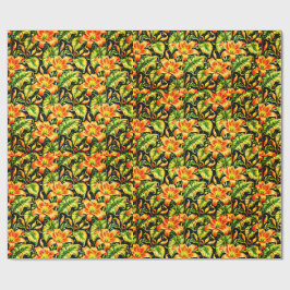 Tiger Lilies Cadeaupapier